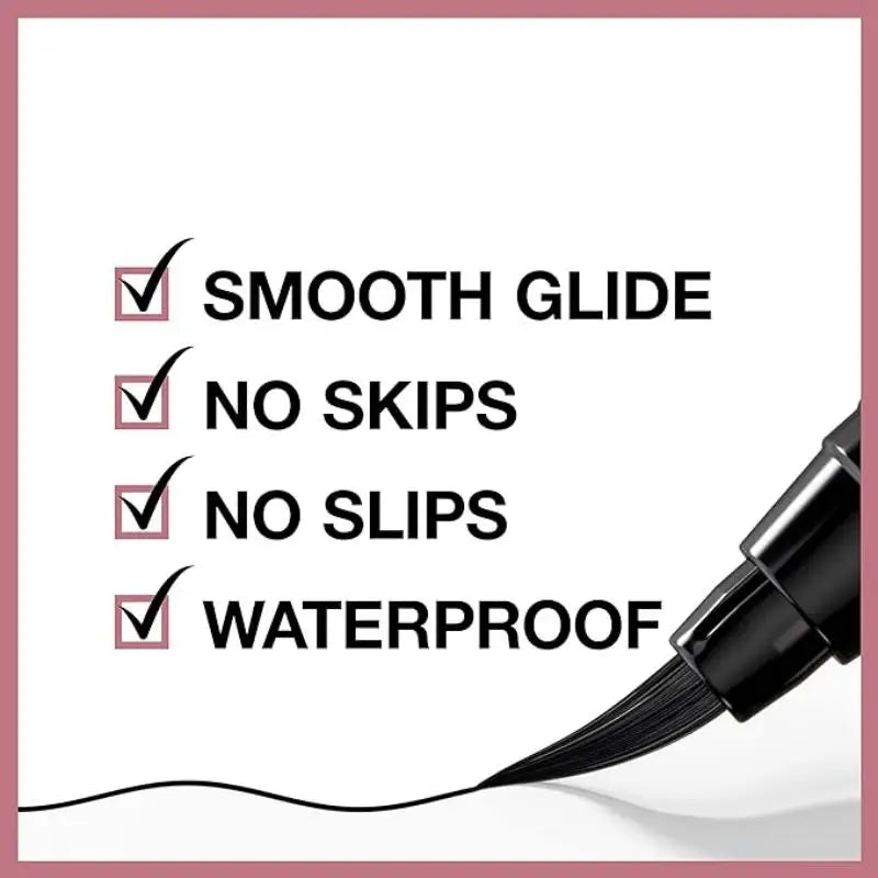 Waterproof liquid eyeliners, professional quality