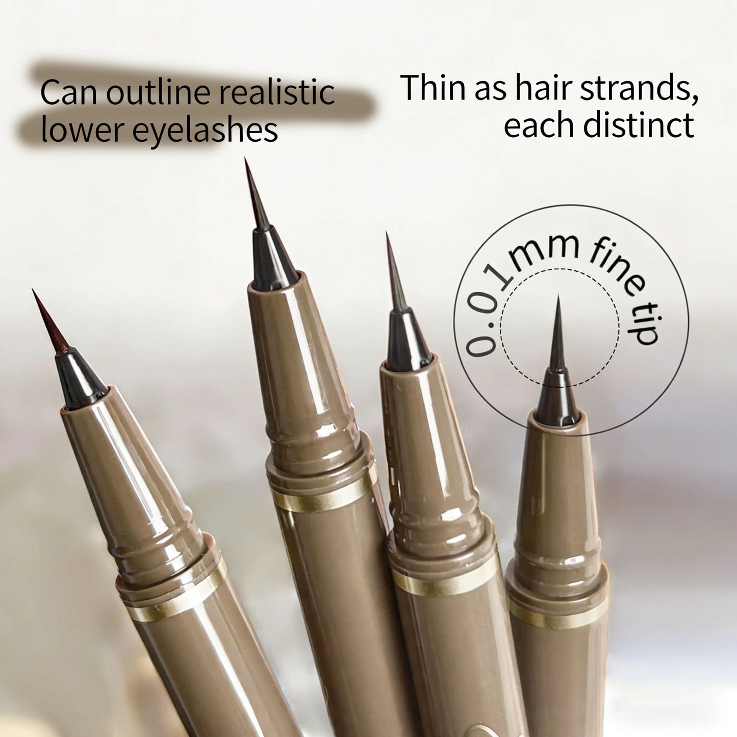 Waterproof liquid eyeliners, professional quality